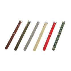 22MM. NYLON FIBBIA ACCIAIO